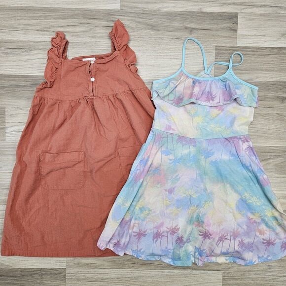 Girls Sping Summer Dresses Size 7/8 - Picture 1 of 6